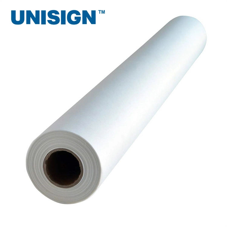 Unisign 80mic 100mic 120mic Excellent Printability Advertising Material Self Adhesive Film Decoration Sticker
