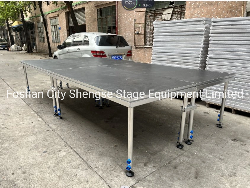 Heavy Duty Safety Event Moving Platform Durable Mobile Simple Quick Lock Aluminum Stage with Factory Price