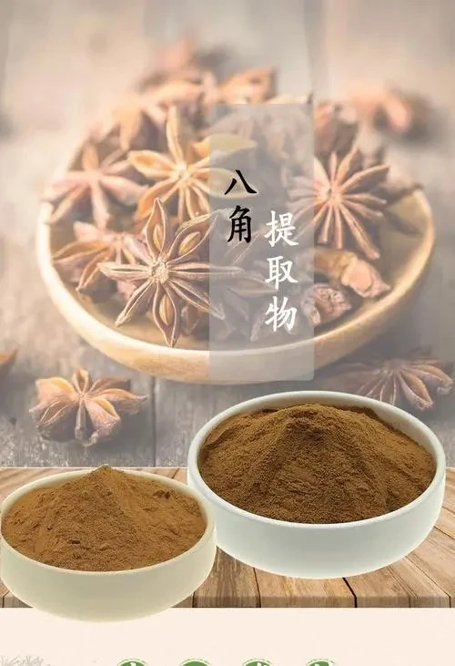 ISO Kosher Manufacturer Star Anise Seed Extract 99% Shikimic Acid Aniseed Extract