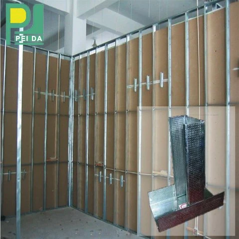 Galvanized Steel Drywall Gypsum Board Angle Bead Profiling