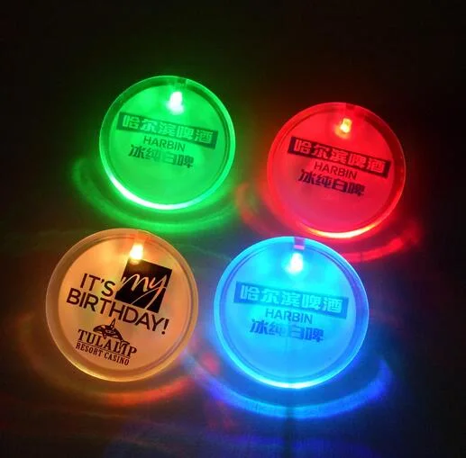 Logótipo promocional para ofertas personalizado PIN no distintivo de pino LED