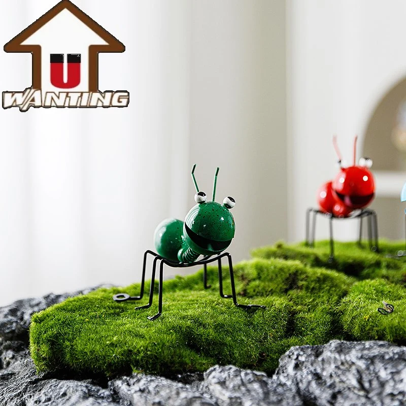 Atacado Creative Metal Ant Craft quatro cores Set Garden Landscape Decoração adorável