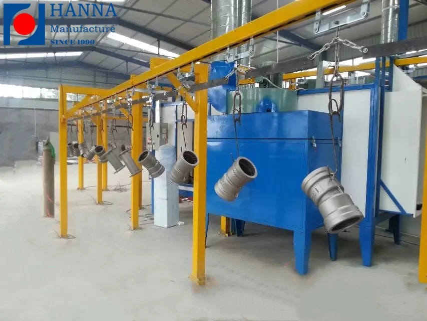 Powder Coating Painting Line System for Casting Parts/Steel Pipe Tubes