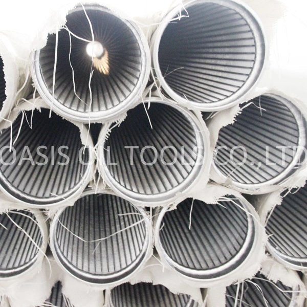 Manufacture Duplex 2205 Stainless Steel Johnson Wire Wrapped Filter Screens