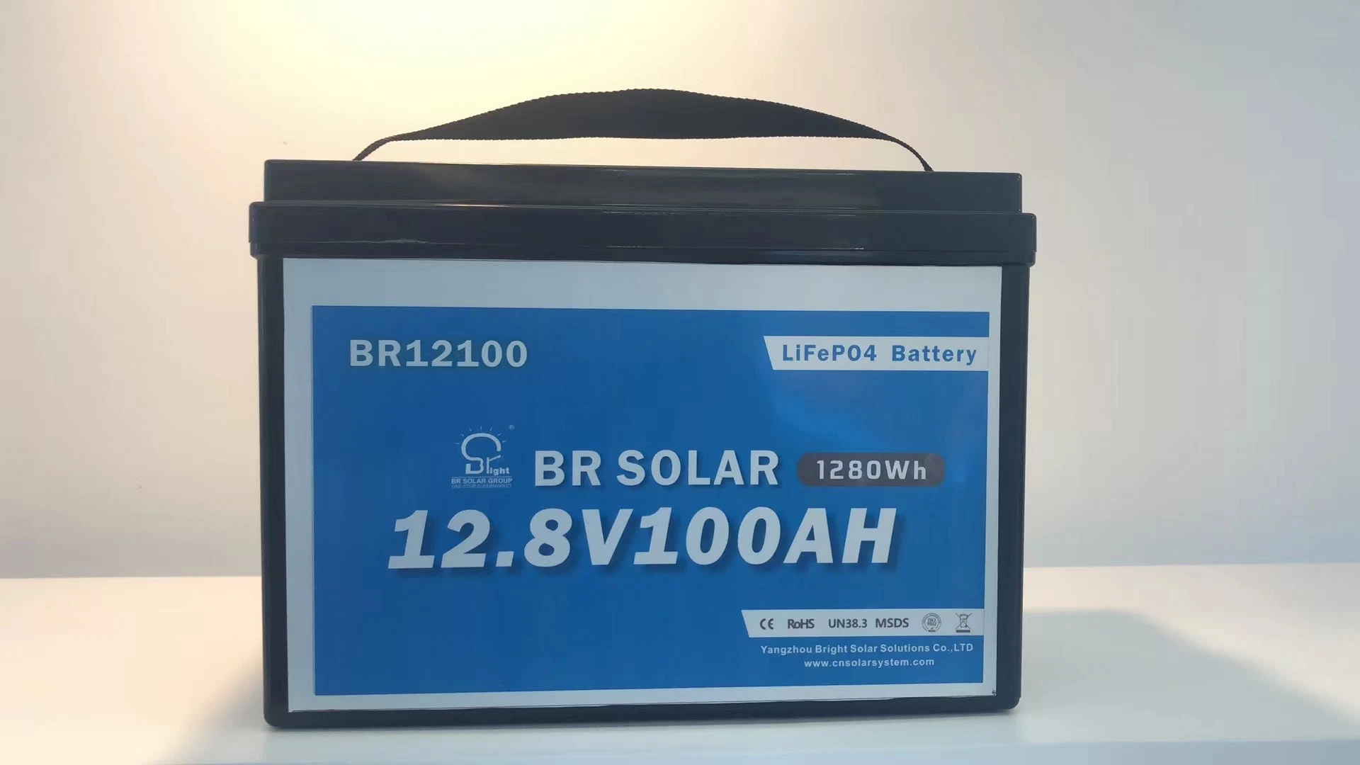 12V Lithium Iron Phosphate Polymer Battery with MSDS Certification