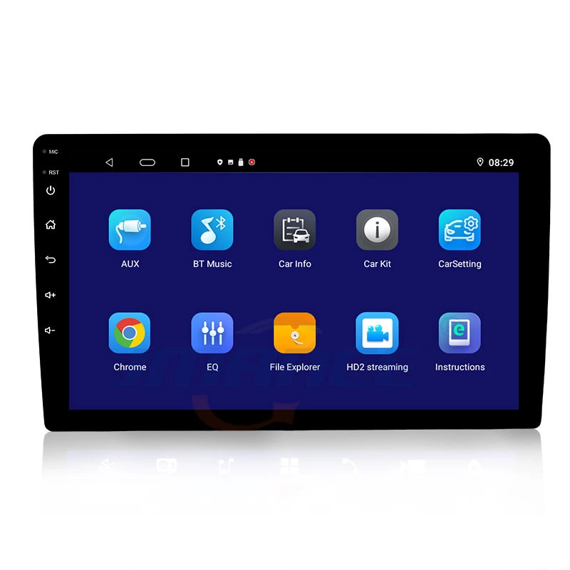 2020 Hot vendeur 2.5D HD Touch Voiture de l'unité de tête vidéo 2 DIN Carplay Android