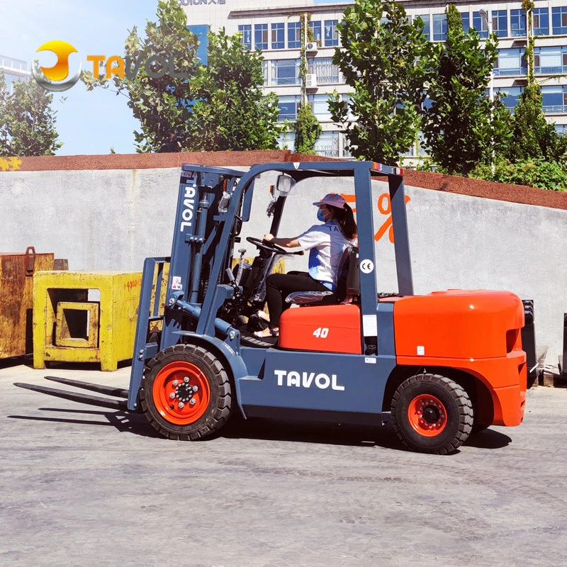 Tavol Hot Selling Warehouse Cpcd30 Tavol Forklift 3 Ton Diesel Forklift with Side Shift