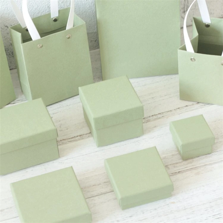 Jewelry Paper Bag and Paper Box Packaging for Jewelry