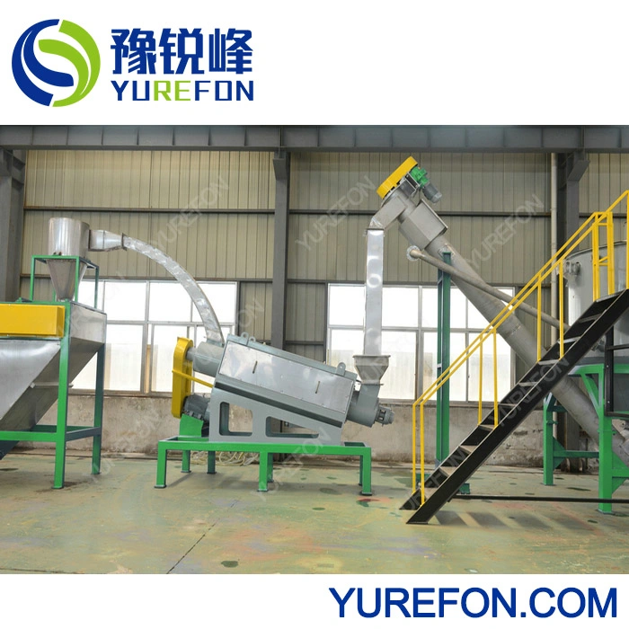 Plastic Caps Pet Type Plastic Waste Crushing Washing Recycling Machine Stainless Steel Made