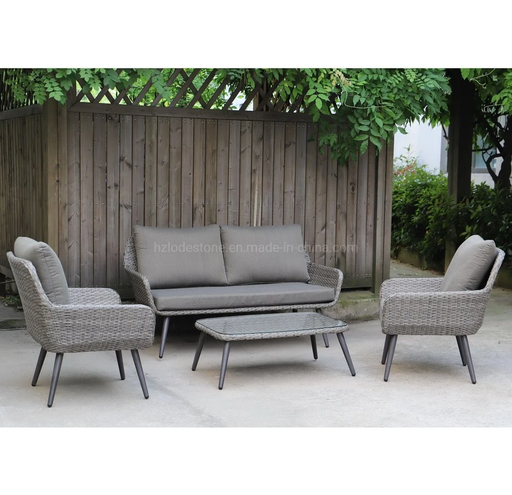 Wholesale Rattan/Wicker Outdoor Club Modern Leisure Patio Garden Furniture Sofa Set