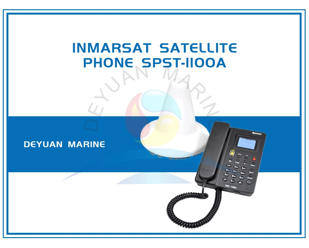 Buque Antena GPS y un mensaje corto Gsp terminal Inmarsat teléfono vía satélite