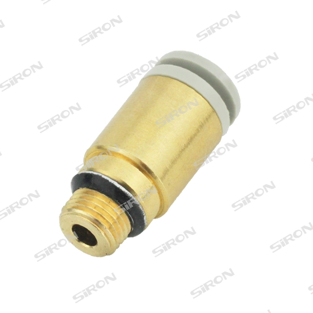 Siron F50 Micro neumática rosca macho de latón de la unión de manguera de aire Mini Cooper conector Adaptador de tubería