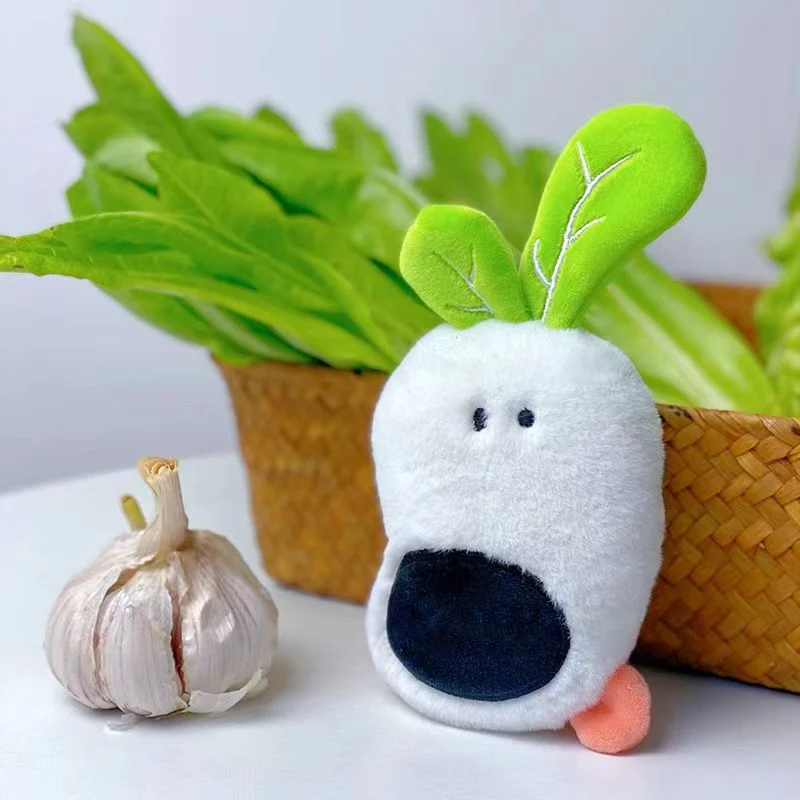 Vegetables and Fruits Dog Doll Pendant Creative Plush Doll Doll Cute Gift Toy