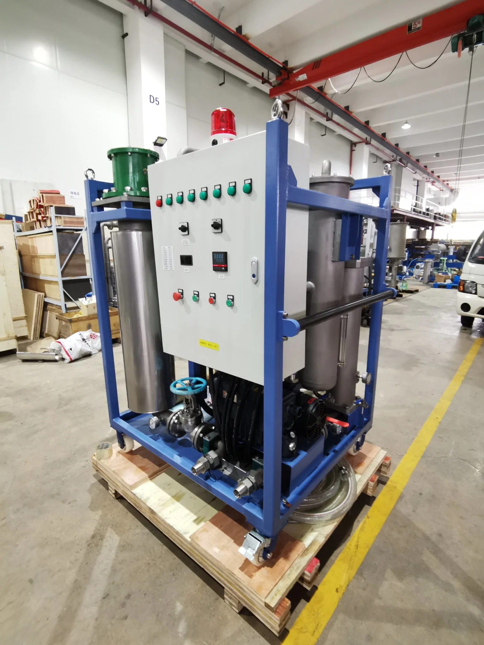 Vacuum Heavy Duty Gear Mobile Transformer Oil Purification Machine for Industry