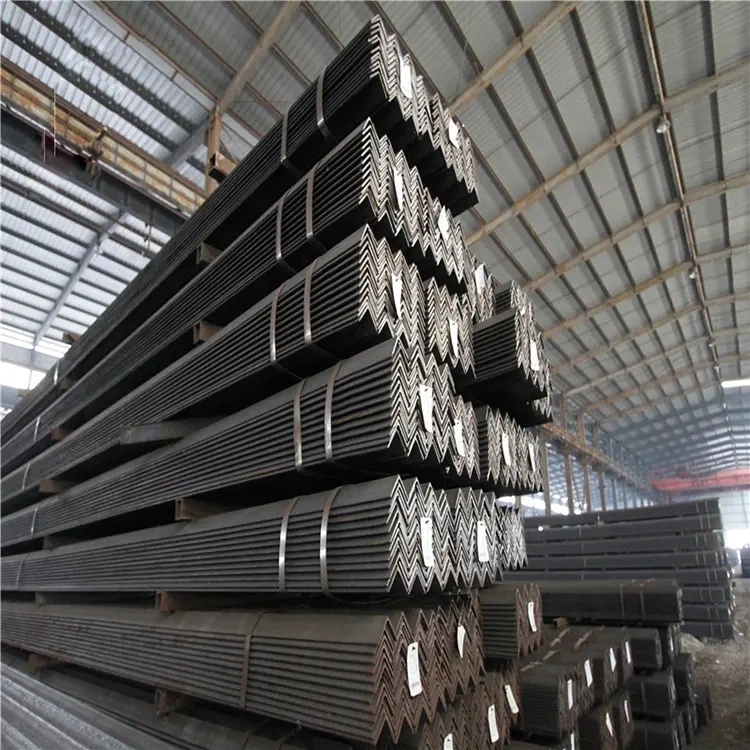 Angle Steel ASTM A36 A53 Q235 Q345 Carbon متساوي الزاوية الحديد المجلفن الصلب على شكل L