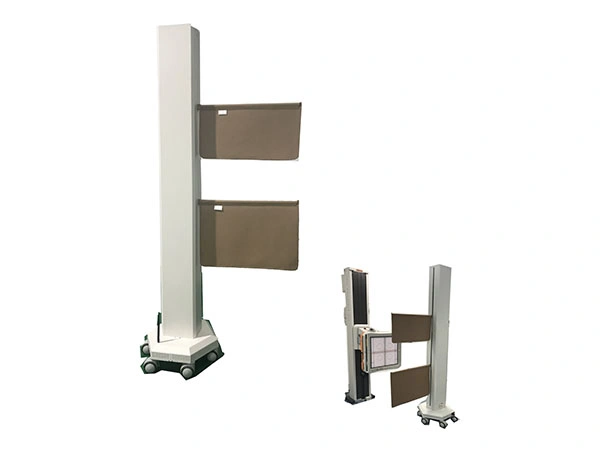 Anti-Radiation Protection Medical Mobile Curtain System Body Checkup Equipment