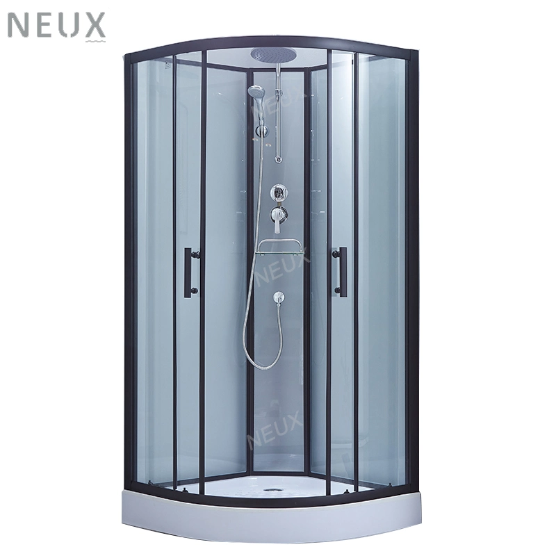 Wholesale Bathroom Tempered Glass Sliding Door Sector Corner Shower Room