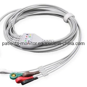 Goldway GS10 Patient Monitor Cable ECG 5 Lead Set 074260312A