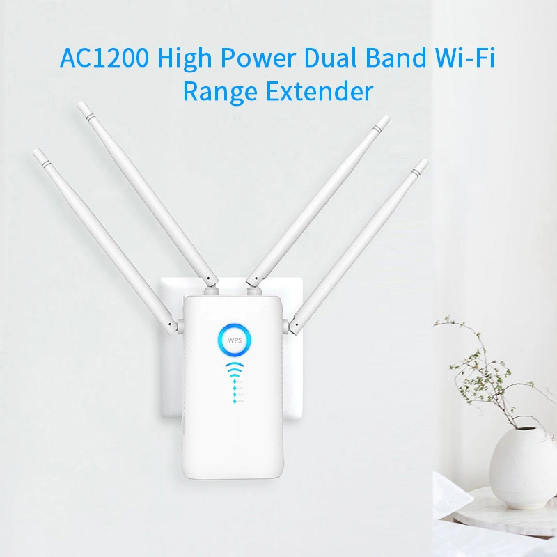 AC1200 de doble banda Dual Gigabit WiFi el Range Extender / Router / AP