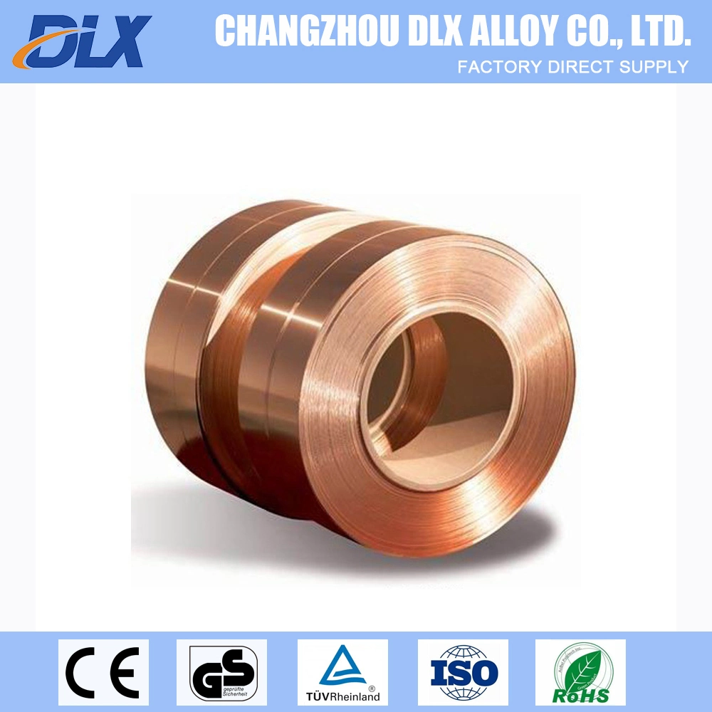 Factory Supply Cuconibe Cuco1ni1be 2.1285 Cw103c Beryllium Copper Strip Tape Foil