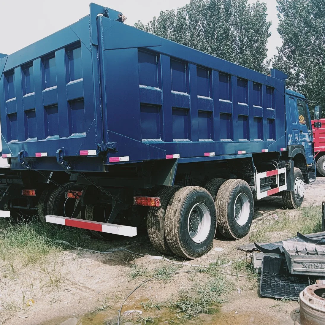 Used HOWO 375 8*4 Dump Truck Secondhand 12 Wheels Sinotruk