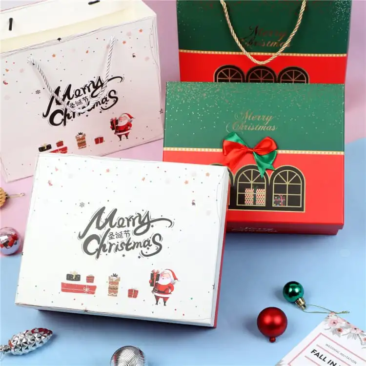 Custom Design Jewelry Christmas Paper Gift Packaging Cosmetic Game Storage Cardboard Box