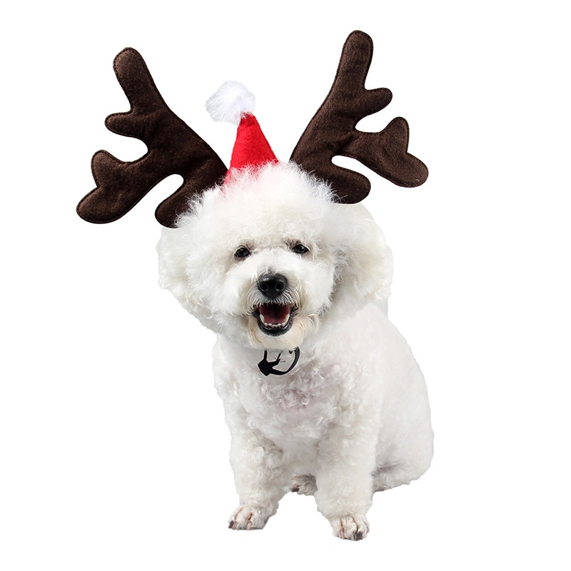 Christmas Pet Hair Accessory Hair Loop Headband for Dogs