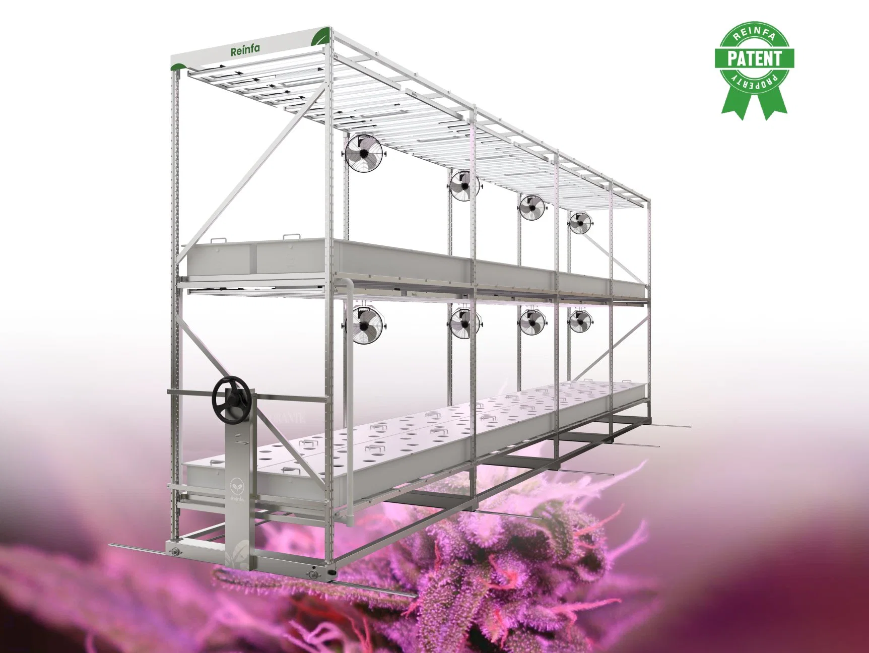 تناول الخس الداخلي المتعدد الطبقات Hydroponic System