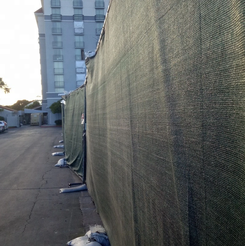 90% 7&prime; 8"X150&prime; UV-Proof Black Shade Net/Construction Net/High Fence Privacy Net/Sun Block Screen