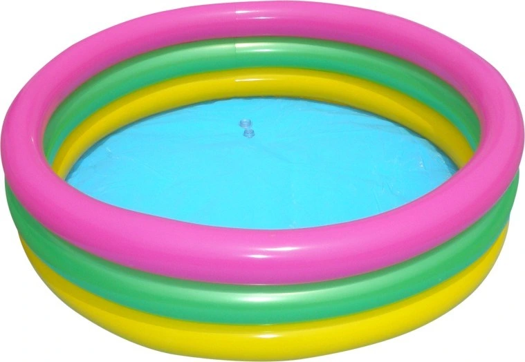 Jardim exterior insufláveis personalizados Play Toys 3-Tubo limpo cintilantes Portable Piscina