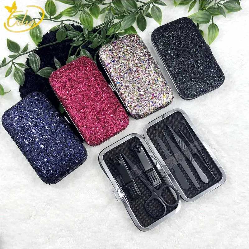 Bling Bling Nail Care Tools Beautiful Colorful Manicure Set