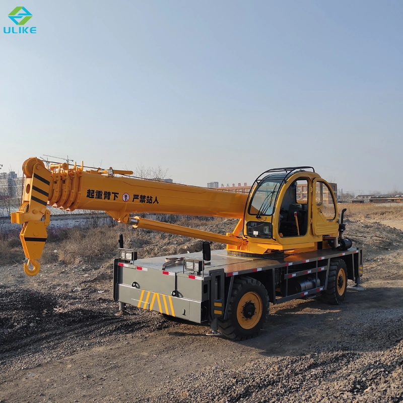 High quality/High cost performance  Construction Equipment 4 Wheel off Road Crane Truck Crane with Good Price