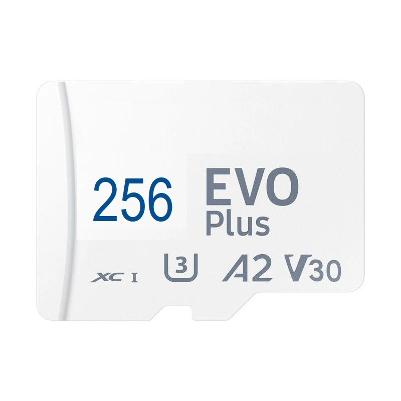 نسخة أصلية لبطاقة ذاكرة Samsung Evo Plus سعة 256 جيجابايت و512 جيجابايت ميكرو بطاقة SD Flash SD سعة 64 جيجابايت ذاكرة U3 4K سعة 128 جيجابايت بطاقات للهاتف