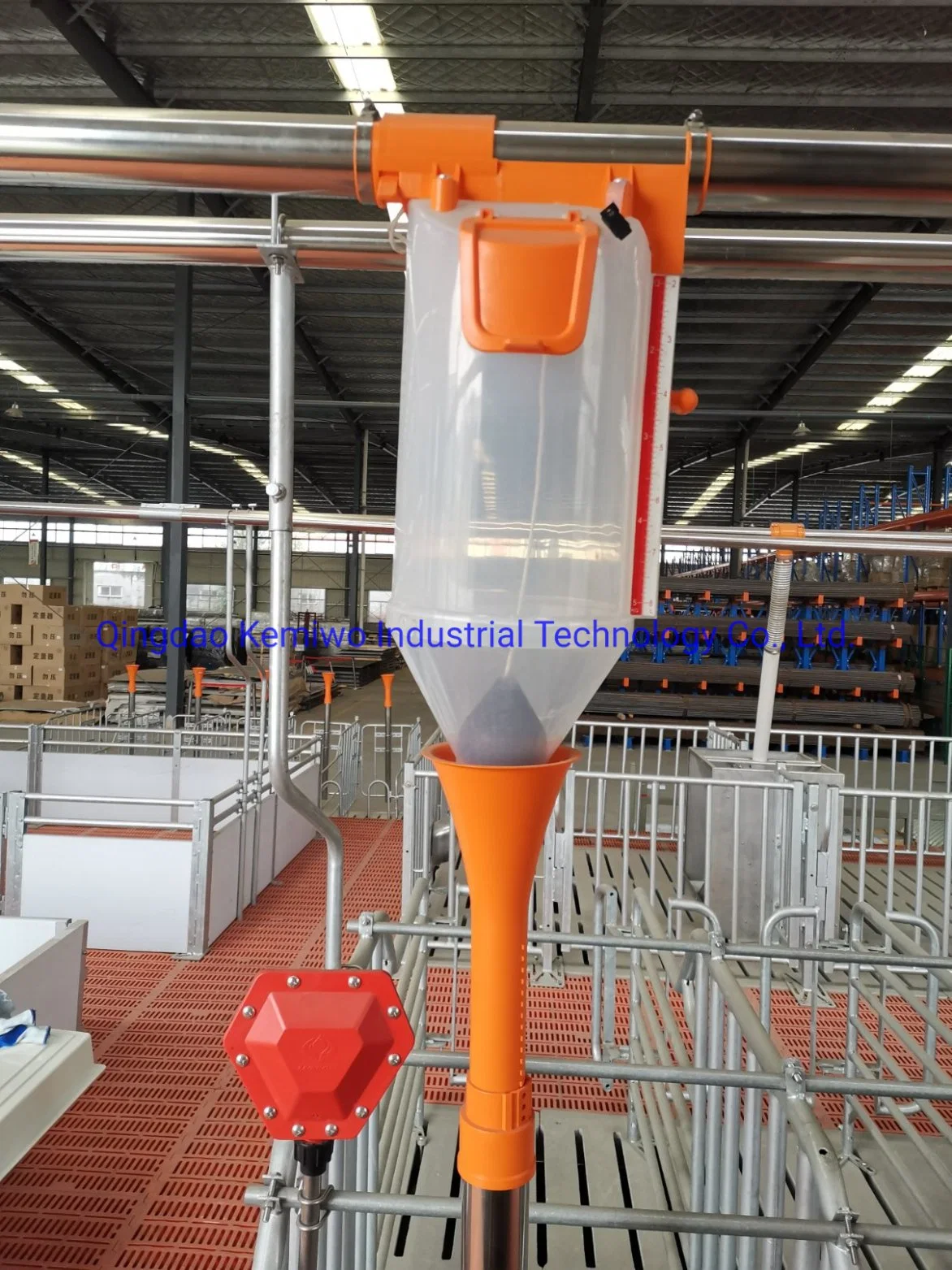 6L Automatic Feeding System Quantitative Drop Feeder Dispenser