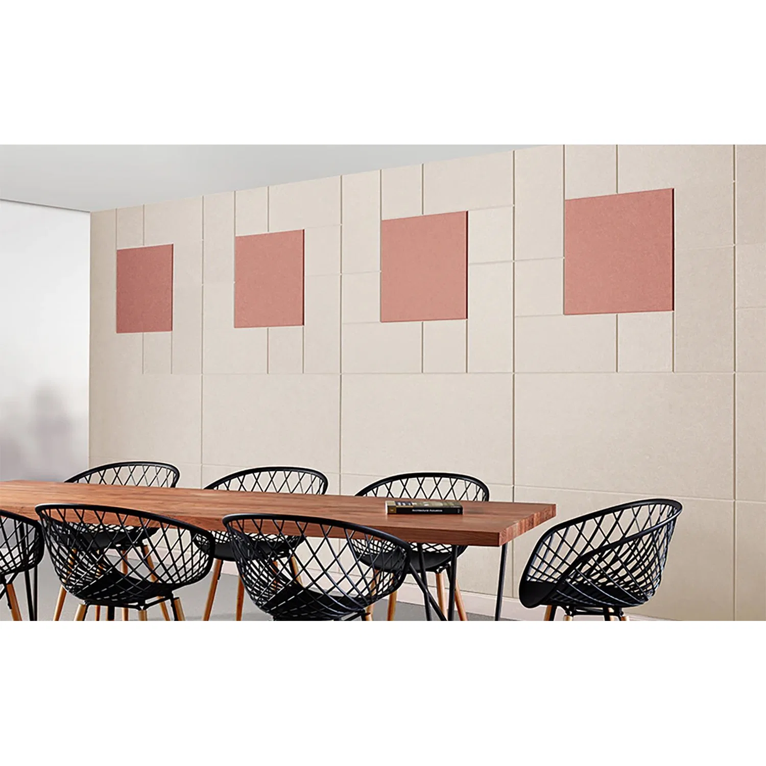 Neues Produkt Schallabsorption Material Board Pet Acoustic Wall Panel