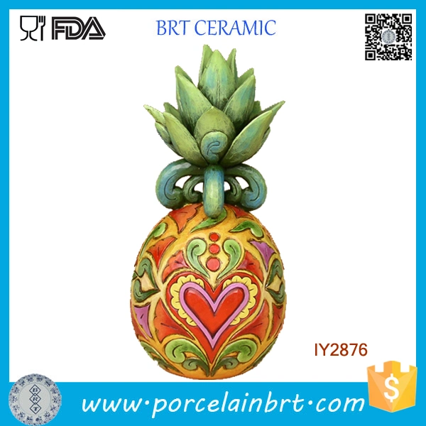 Custom Desk Decor Resin Pineapple Figurine