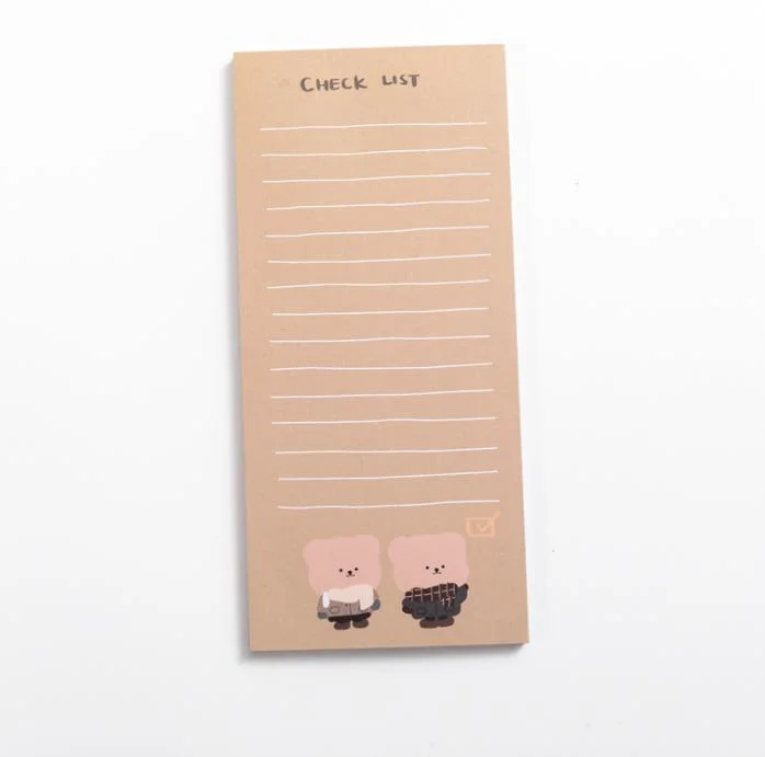 Wholesale/Supplier Custom Different Types Digital Sticky Mini Notepad 3D Pocket Planner Tablet