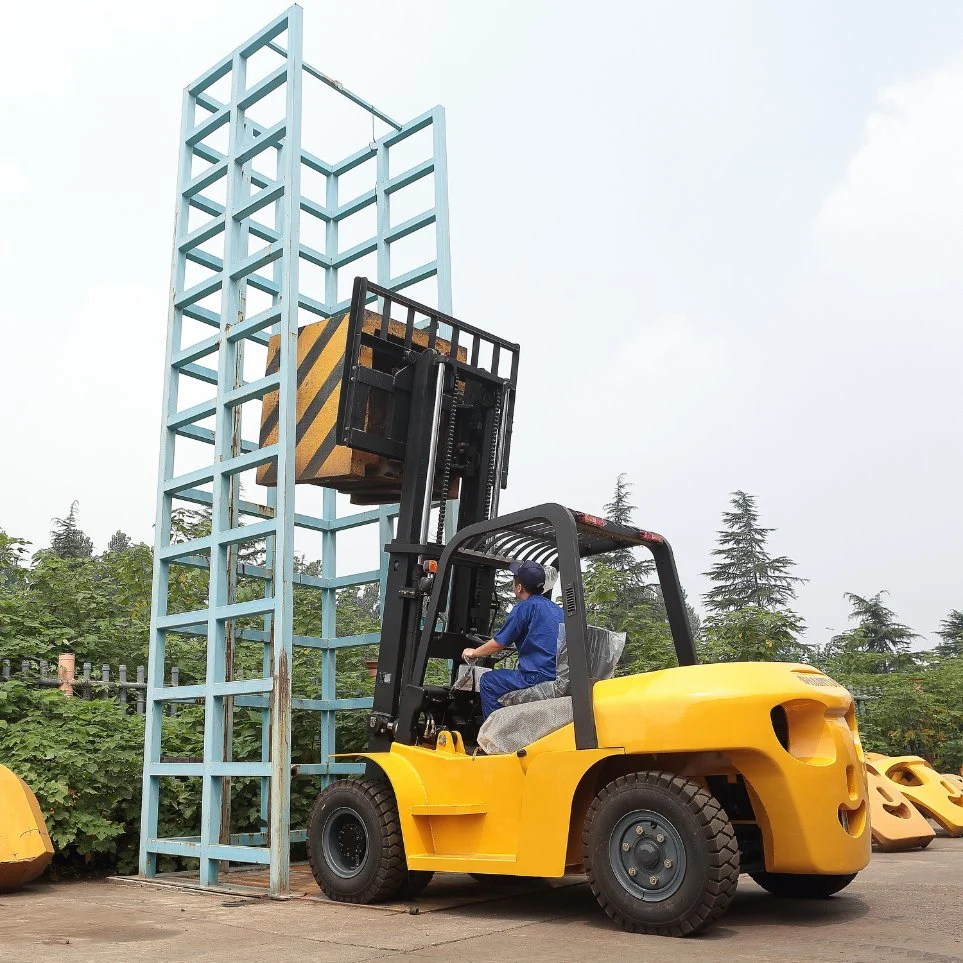 5 Ton Cab Forklift Material Handling Equipment with Cabin and Heater