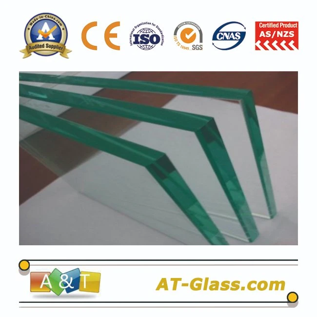 3~19мм плоской очистить стекло плавающего режима изоляцией класса с отделкой из закаленного стекла
