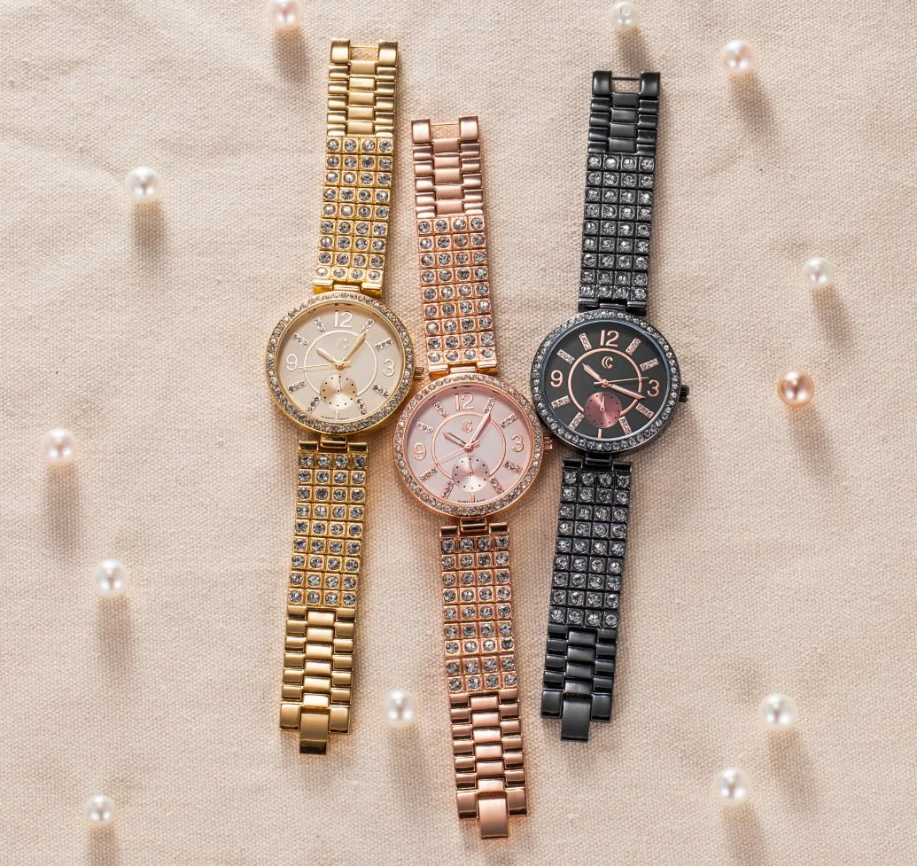Оптовая торговля Custom украшения мода Леди Quartz подарок наручные часы (WY-17004C)