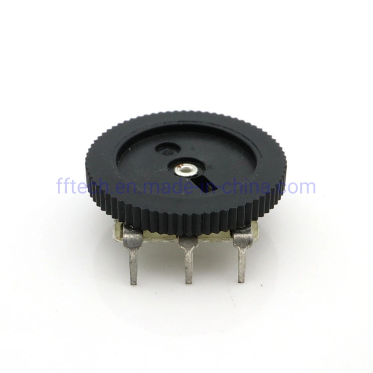 Factory Supply Button Shape DIP Through Hole Dial Potentiometer for Speaker Earphone Headphone