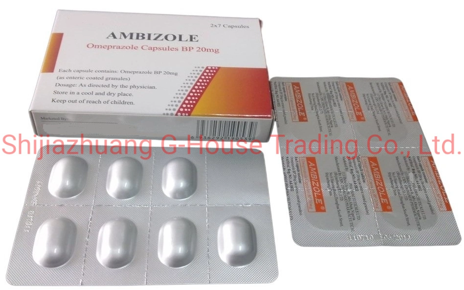 Omeprazole Capsules 20mg Finished Medicine Pharmaceuticals Drug