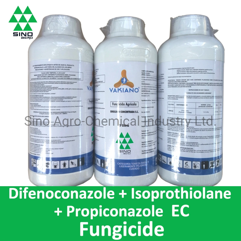 Difenoconazol 75g/L + Isoprothiolane 500g/L + propiconazol 75g/L Ce fungicida plaguicida