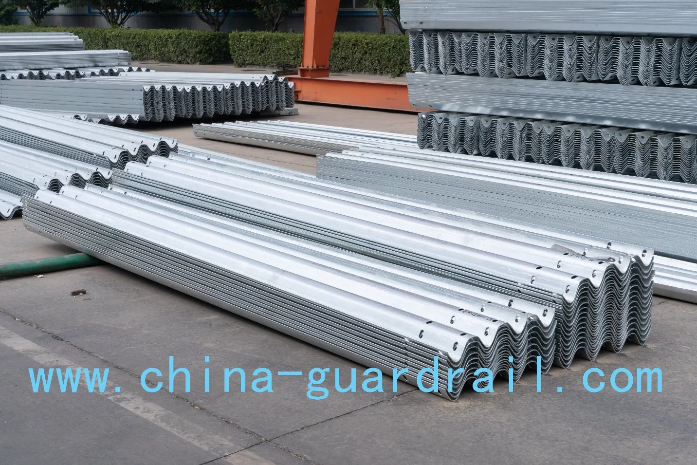 Galvanized Traffic Guard Rail Barrera Metalica for Highway