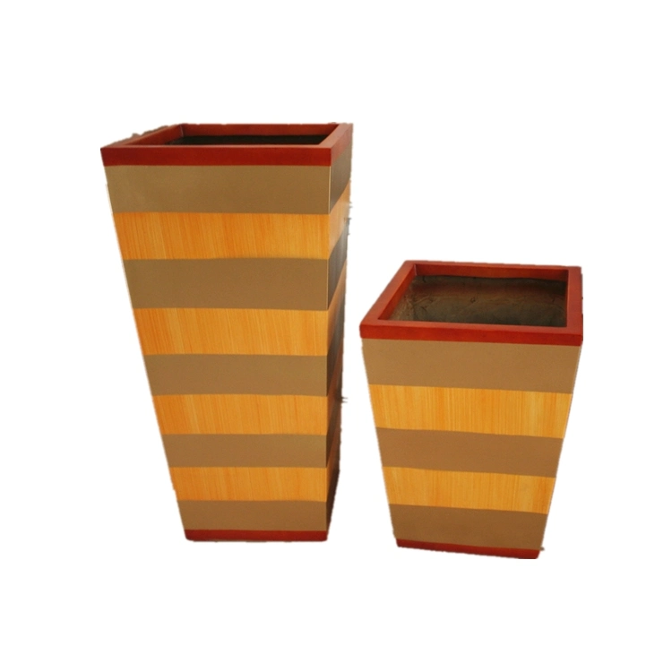 Modern Large Tall Fibreglass Fiberglass Planter Pots Outdoor