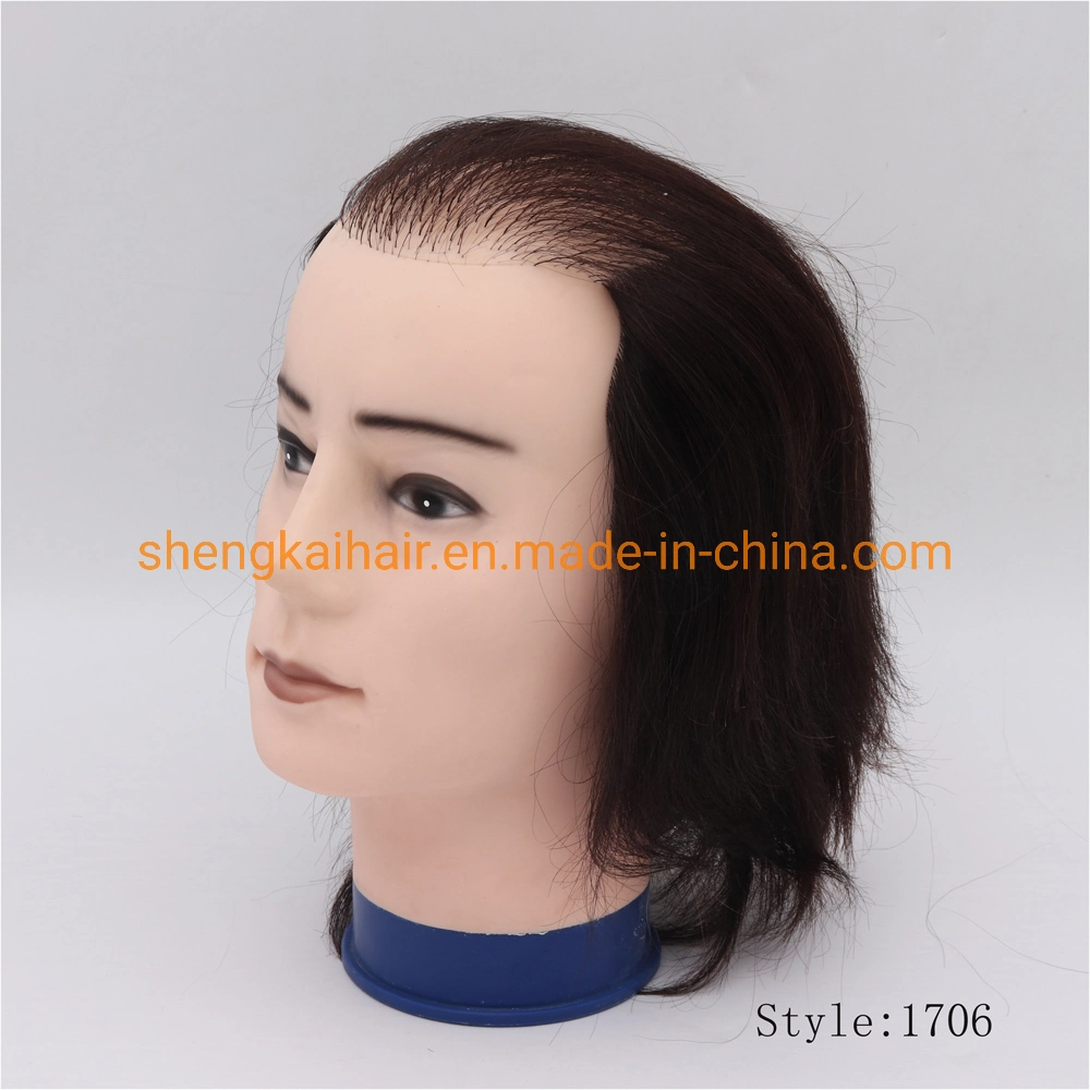 Wholesale/Supplier Good Quality Handtied Human Hair Mannequin Head for Training for Training 655