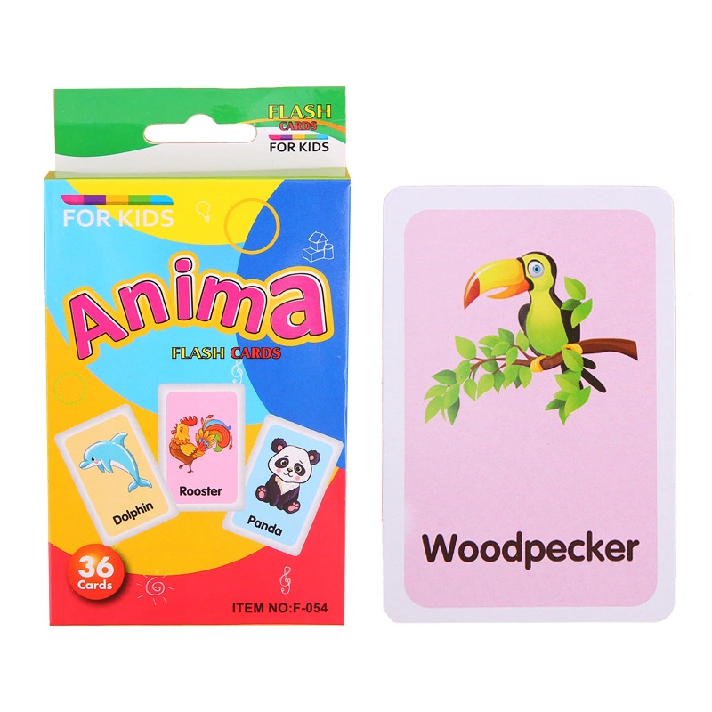 Animal, Color and Shape Recognition Card