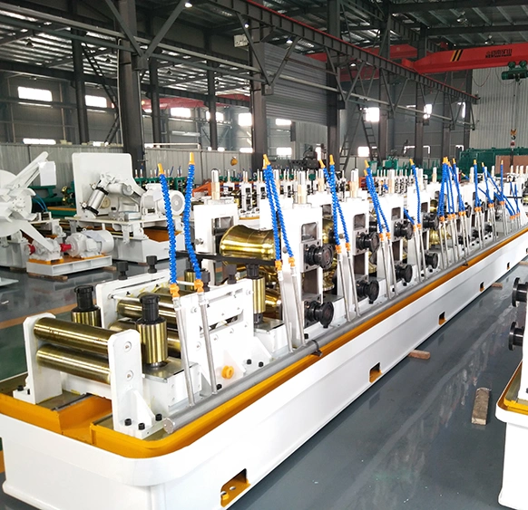 ERW Carbon Steel Round/Square/Rectangle Pipe Profile Section Production Line