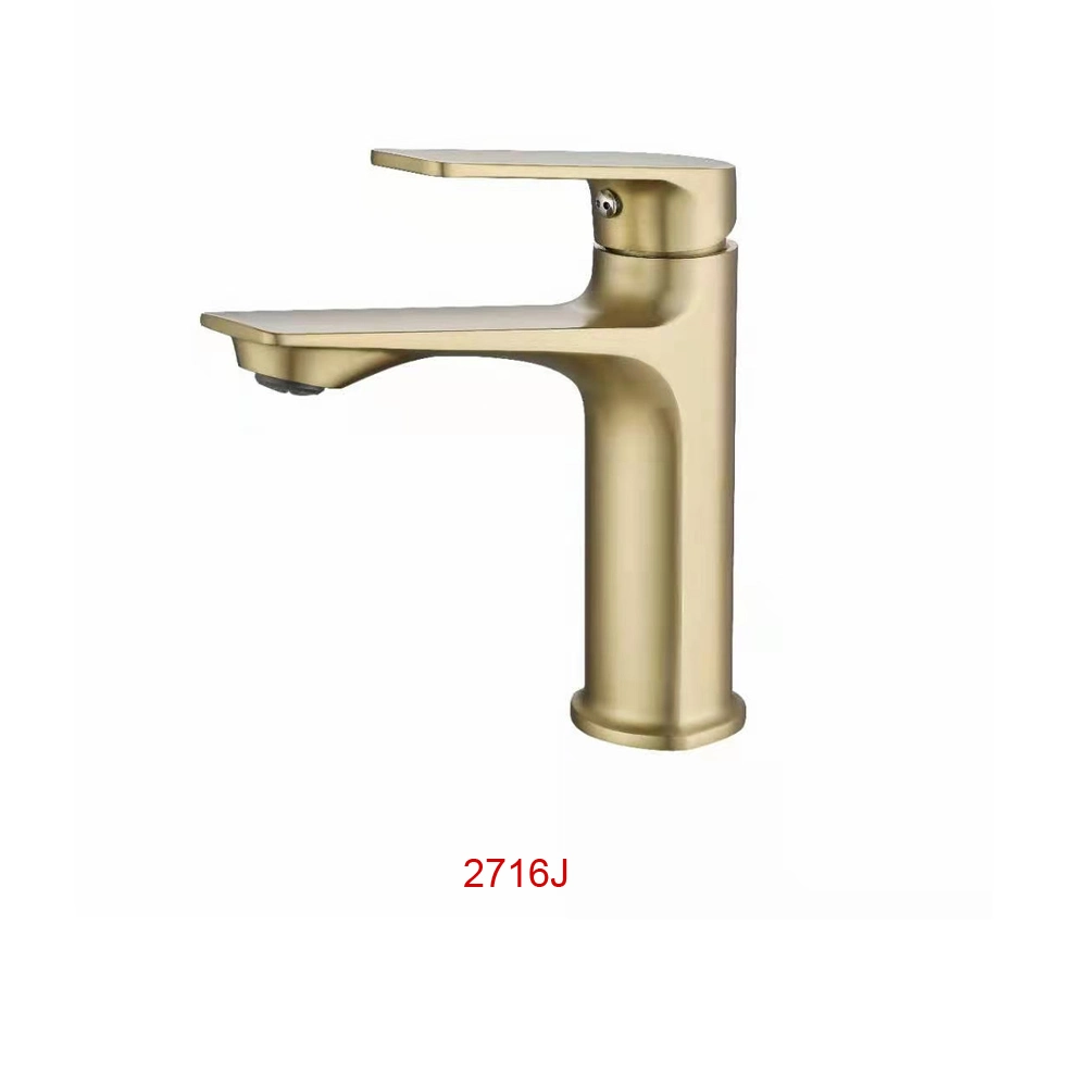 Gun Metal Color Brass Washroom Basin Faucet Unique Mixer Tap for Bathroom