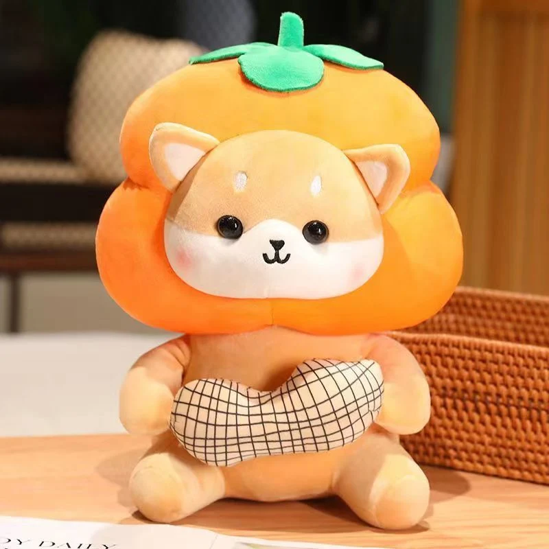 Good Persimmon Happens Doll Plush Toy Cute Animal Doll Soothing Pillow Gift